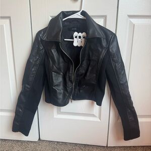 Forever 21 Black Leather Jacket
